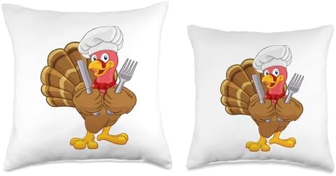 Happy thanksgiving autumn fall leaves for holiday season. Throw Pillow - Image 3