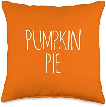 THANKSGIVING PUMPKIN PIE PI MATHEMATICS NERD MEN WOMENS KIDS Throw Pillow by Unknown