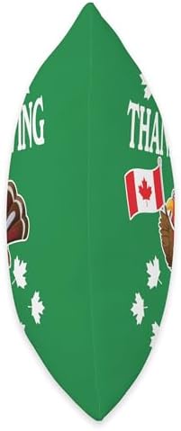 Turkey With Canada Flag Happy Thanksgiving Day Eh Canadian Throw Pillow - Image 2