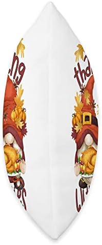 Funny Autumn Fall Gnomes Couple Thanksgiving With My Gnomies Throw Pillow - Image 2