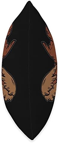 Turkey Rock And Roll Hands Thanksgiving Day Fall Rocker Throw Pillow - Image 2