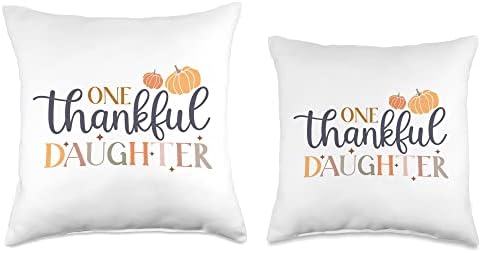 Thankful Mini Mama Matching Fall Retro Vintage Thanksgiving Throw Pillow - Image 3
