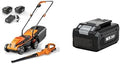LawnMaster 24VMWBL 24V Max 13-inch Cordless Lawn Mower and Cordless Leaf Blower Combo with 2x4.0Ah Batteries and Charger