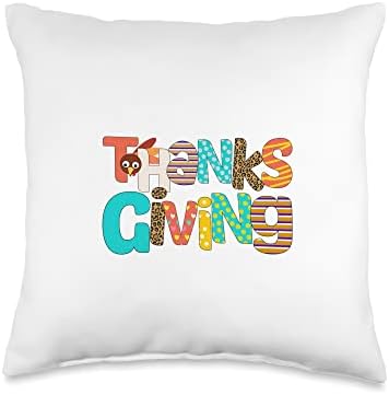 thanksgiving Throw Pillow by Unknown