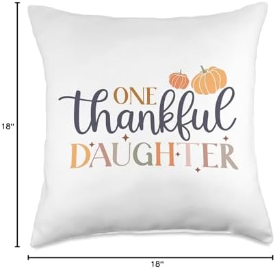 Thankful Mini Mama Matching Fall Retro Vintage Thanksgiving Throw Pillow - Image 4