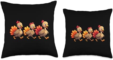 Baby Turkey Thanksgiving Turkey Thanksgiving Turkey Baby Throw Pillow - Image 3