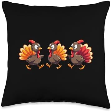 Baby Turkey Thanksgiving Turkey Thanksgiving Turkey Baby Throw Pillow by Unknown