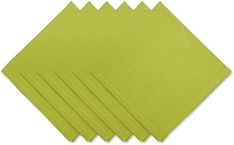 DII Solid Napkin Set Collection, 20x20, Avocado, 6 Piece by DII