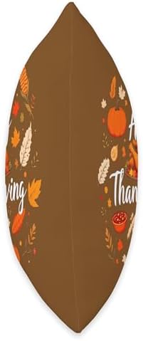 Happy Thanksgiving Turkeys Pumpkins Corn Stalks Cranberry Throw Pillow - Image 2