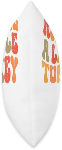 Roasting a Little Turkey Thanksgiving Pregnancy Announcement Throw Pillow - Image 2