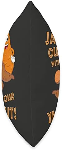 Jam Out With Your Yams Out Sweet Potato Lovers Thanksgiving Throw Pillow - Image 2
