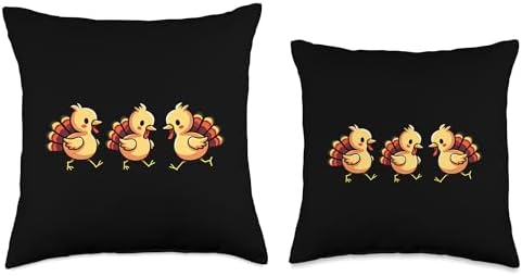 Baby Turkey Thanksgiving Turkey Thanksgiving Turkey Baby Throw Pillow - Image 3