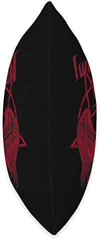 Satan loves me I will see you in Hell Lucifer 666 saying Throw Pillow