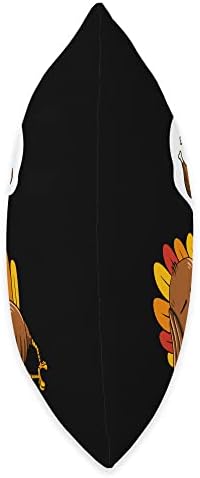 Turkey Sleeping Thanksgiving Day Funny Bird Fall Autumn Throw Pillow - Image 2