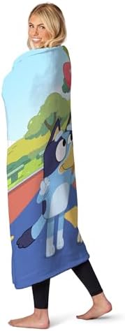 Northwest Bluey Silk Touch Throw Blanket, 50" x 60", Balloon Girls