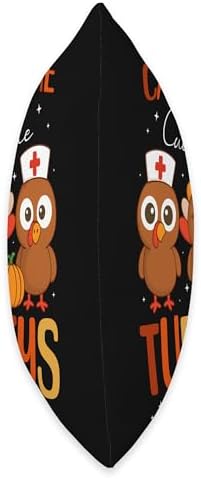 Caring for The Cutest Little Turkeys NICU Crew Thanksgiving Throw Pillow - Image 2
