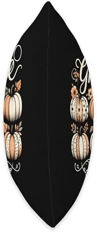 Grow in Grace Pumpkins Fall Thanksgiving Christian Religious Throw Pillow - Image 2