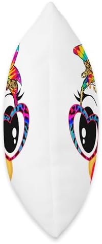 Family Happy Hallothanksmas Thanksgiving Christmas Thanksgiving Turkey Face Leopard Floral Glasses Tie Dye Throw Pillow, 16x16, Multicolor - Image 2