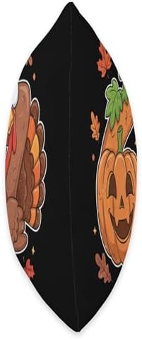 67 Thanksgiving Meme Six Seven Funny Turkey Pumpkin Throw Pillow - Image 2