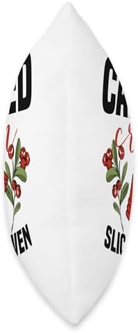 Canned Cranberry Sauce Cranberry Jelly Throw Pillow - Image 2