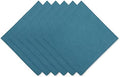 DII Solid Napkin Set Collection, 20x20, Teal, 6 Piece by DII