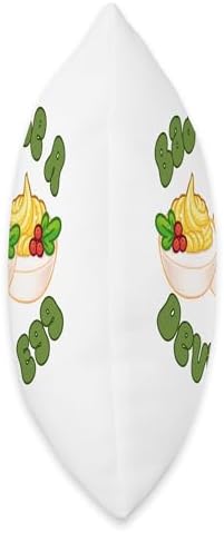 A Bad Day to Be a Deviled Egg Thanksgiving Humor Throw Pillow - Image 2