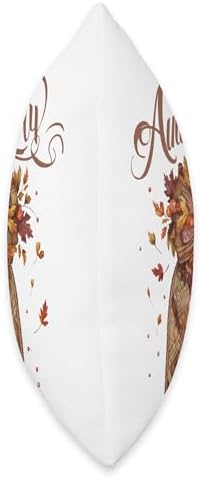 Autumn Girly Happy Thanksgiving Autumn Vibes Fall Girl Throw Pillow - Image 2