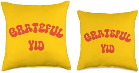 Grateful Yid Thank You Hashem Jewish Thanksgiving Hebrew Throw Pillow - Image 3