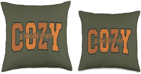 Cozy Season Happy Thanksgiving Autumn Vibes Fall Throw Pillow - Image 3