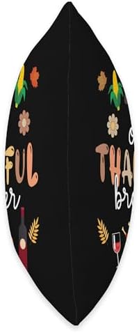 Cute One Thankful BROTHER Farmer Family Thanksgiving 2026 Throw Pillow - Image 2