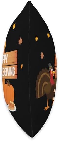 Happy Thanksgiving for Families Fun Dinner Celebration Throw Pillow - Image 2