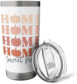 Home sweet home Thanksgiving men women boys & girls Stainless Steel Insulated Tumbler - Image 5