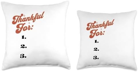 Holiday Outfits Home Decor Family Gifts and Crafts Matching Family Game Cozy DIY Thankful Decor Thanksgiving Throw Pillow, 18x18, Multicolor - Image 3