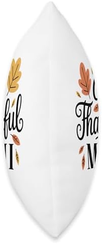 One Thankful Mimi Thanksgiving Graphic Throw Pillow - Image 2