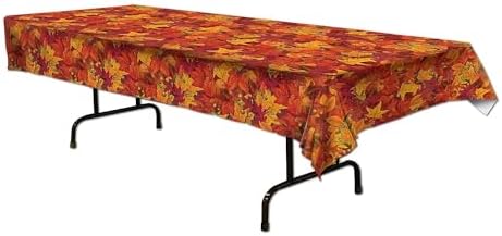 Beistle, 2 Piece Fall Leaf Tablecovers, 54'' x 108'' by Beistle