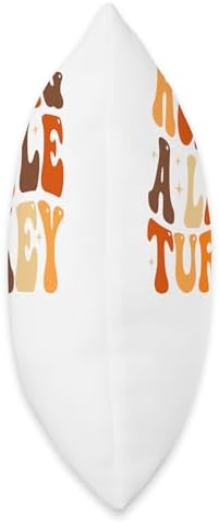 Roasting a Little Turkey Thanksgiving Pregnancy Announcement Throw Pillow - Image 2