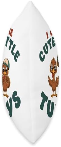 I Care For Cutest Little Turkeys Teacher Nurse Thanksgiving Throw Pillow - Image 2