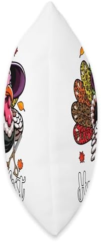 Hair Stylist Thanksgiving Cute Leopard Turkey Costume Women Throw Pillow - Image 2