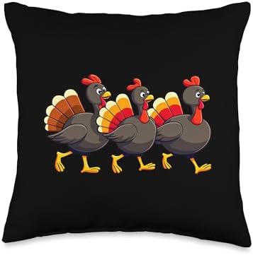 Baby Turkey Thanksgiving Turkey Thanksgiving Turkey Baby Throw Pillow by Unknown