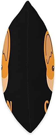 Corkin Corgi Pumpkin Halloween Kids Boys Girls Thanksgiving Throw Pillow - Image 2