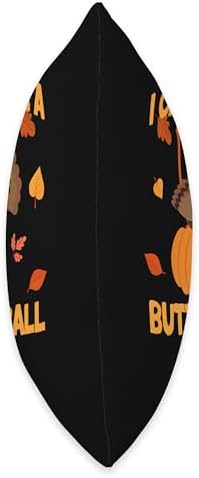 Thanksgiving Shirt Turkey Meat Pilgrim Costume I Came in Like A Butterball Thanksgiving Pumpkin Turkey Day Throw Pillow, 16x16, Multicolor - Image 2