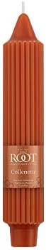 Root 4-Count Unscented Grecian Collenette Candles, 7-Inch, Rust - Image 3