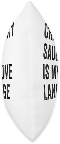 Cranberry Sauce Is My Love Language Happy Thanksgiving Throw Pillow - Image 2