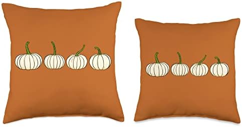Hello Pumpkins Thanksgiving Autumn Fall Halloween Thankful Throw Pillow - Image 3