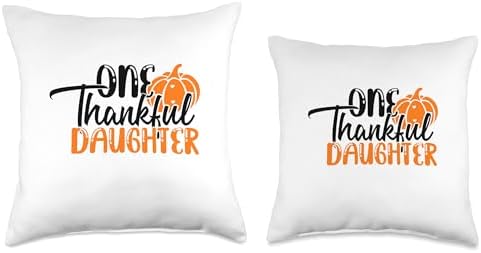 Thanksgiving Pumpkin Turkey Fall Thankful Holiday Family Throw Pillow - Image 3