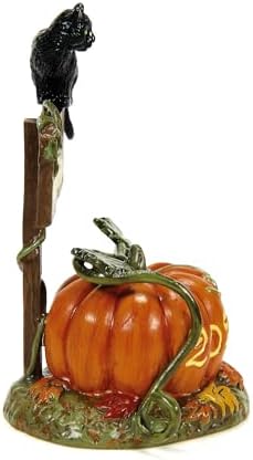 Department 56 Village Collection Accessories Halloween Feline Noir 2024 Dated Limited Edition Figurine, 3.74 Inch, Multicolor