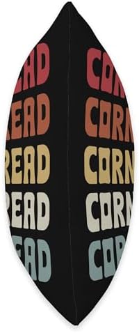 Cornbread Designs Thanksgiving Food Lovers Cornbread Typeset Southern Sweet Homemade Corn Bread Recipe Throw Pillow, 16x16, Multicolor - Image 2