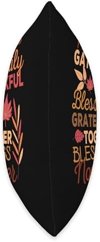 Pilgrim Costume Turkey Meat Thanksgiving Shirt Thankful Blessings Thanksgiving Family Funny Holiday Autumn Throw Pillow, 16x16, Multicolor - Image 2