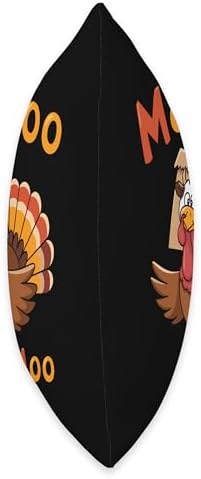 Turkey Moo I'm A Cow Fake Cow Thanksgiving Throw Pillow - Image 2