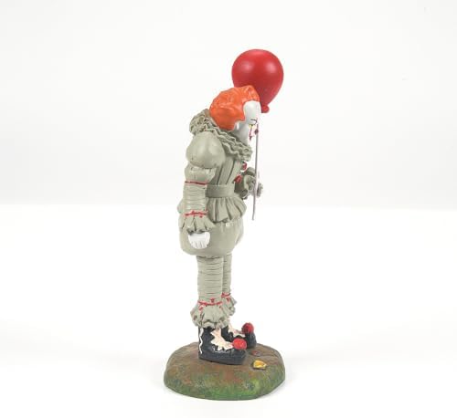 Department 56 Snow Village Accessories Halloween IT Chapter Two Pennywise and the S.S. Georgie Figurine Set, 3.75 Inch, Multicolor